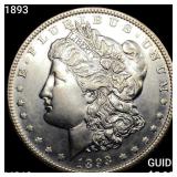1893 Morgan Silver Dollar CHOICE BU