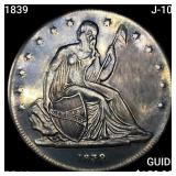 1839 J-104 Gobrecht Dollar Original Proof GEM PF
