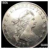 1806 Draped Bust Half Dollar UNCIRCULATED