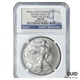 2014-S Silver Eagle NGC MS69
