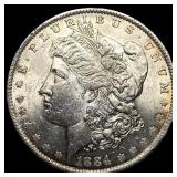 1884 Morgan Silver Dollar UNCIRCULATED