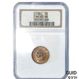 1881 Wheat Cent NGC MS63 BN