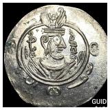 Tabaristan 780-796 AD Silver Hemidrachm UNCIRCULA