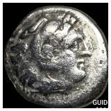 Macedonian Kingdom Alexander III Type Silver Drac