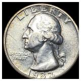 1932-S Silver Washington Quarter CLOSELY  UNCIRCU