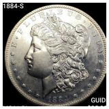 1884-S Morgan Silver Dollar UNCIRCULATED PL