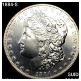 1884-S Morgan Silver Dollar UNCIRCULATED +