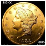 1882-CC $20 Gold Double Eagle UNCIRCULATED