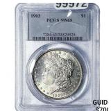1903 Morgan Silver Dollar PCGS MS65