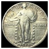 1926-S Silver Standing Liberty Quarter  UNCIRCULA