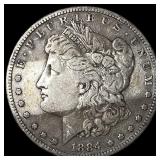 1884-S Silver Morgan Dollar NEARLY  UNCIRCULATED