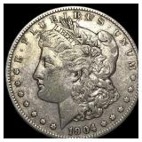 1904-S Silver Morgan Dollar NEARLY  UNCIRCULATED