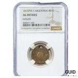 1815-PTS Argentina Silver Real NGC AG Details