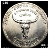 1935 Spanish Trail Half Dollar GEM BU