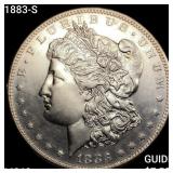 1883-S Morgan Silver Dollar CHOICE BU