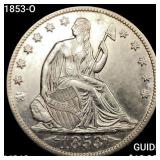 1853-O Seated Liberty Half Dollar UNCIRCULATED