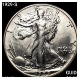 1929-S Walking Liberty Half Dollar CHOICE BU