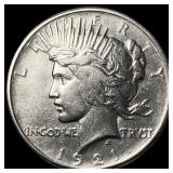 1921 Silver High Relief Peace Dollar  UNCIRCULATE