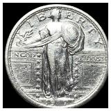 1917 Type 1 Silver Standing Liberty Quarter  CHOI