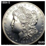 1884-S Morgan Silver Dollar UNCIRCULATED PL