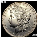 1894 Morgan Silver Dollar UNCIRCULATED +