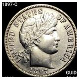 1897-O Barber Dime CHOICE BU