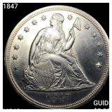 1847 Seated Liberty Dollar UNCIRCULATED