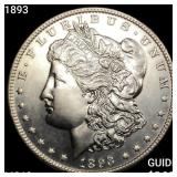 1893 Morgan Silver Dollar CHOICE BU