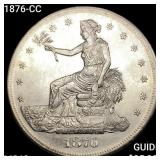 1876-CC Silver Trade Dollar CHOICE BU
