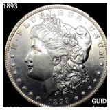 1893 Morgan Silver Dollar UNCIRCULATED