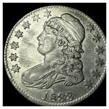 1833 Capped Bust Half Dollar CLOSELY UNCIRCULATED