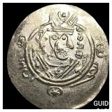 Tabaristan 780-796 AD Silver Hemidrachm UNCIRCULA