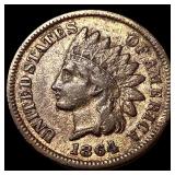 1864 Bronze Indian Head Cent CLOSELY UNCIRCULATED