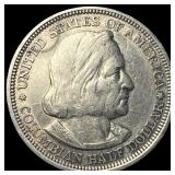 1893 Columbian Expo Half Dollar UNCIRCULATED