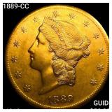1889-CC $20 Gold Double Eagle UNCIRCULATED