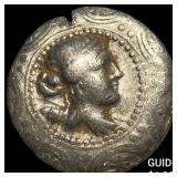 Roman Protectorate of Macedon 167-149 BC Silver T