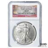 2014-S Silver Eagle NGC MS69 Early Releases