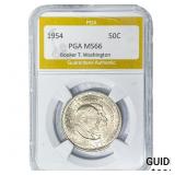 1954 Booker T Half Dollar PGA MS66