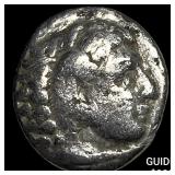 Macedonian Kingdom Alexander III Type Silver Drac