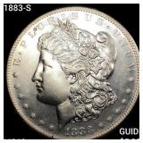 1883-S Morgan Silver Dollar UNCIRCULATED