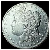 1890-CC Silver Morgan Dollar CLOSELY UNCIRCULATED