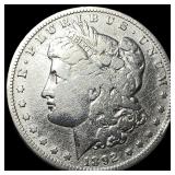 1892-S Silver Morgan Dollar LIGHTLY  CIRCULATED