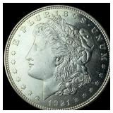 1921 Silver Morgan Dollar CHOICE BU