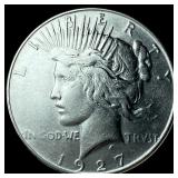 1927-S Silver Peace Dollar UNCIRCULATED