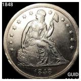 1848 Seated Liberty Dollar UNCIRCULATED