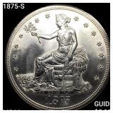1875-S Silver Trade Dollar CHOICE BU