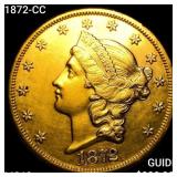 1872-CC $20 Gold Double Eagle UNCIRCULATED