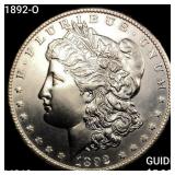 1892-O Morgan Silver Dollar CHOICE BU+