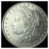 1890-S Silver Morgan Dollar CHOICE BU