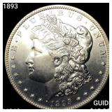 1893 Morgan Silver Dollar UNCIRCULATED